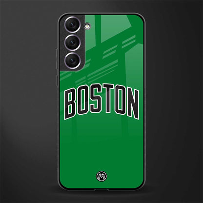 boston club glass case for samsung galaxy s21 image