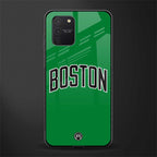 boston club glass case for samsung galaxy s10 lite image
