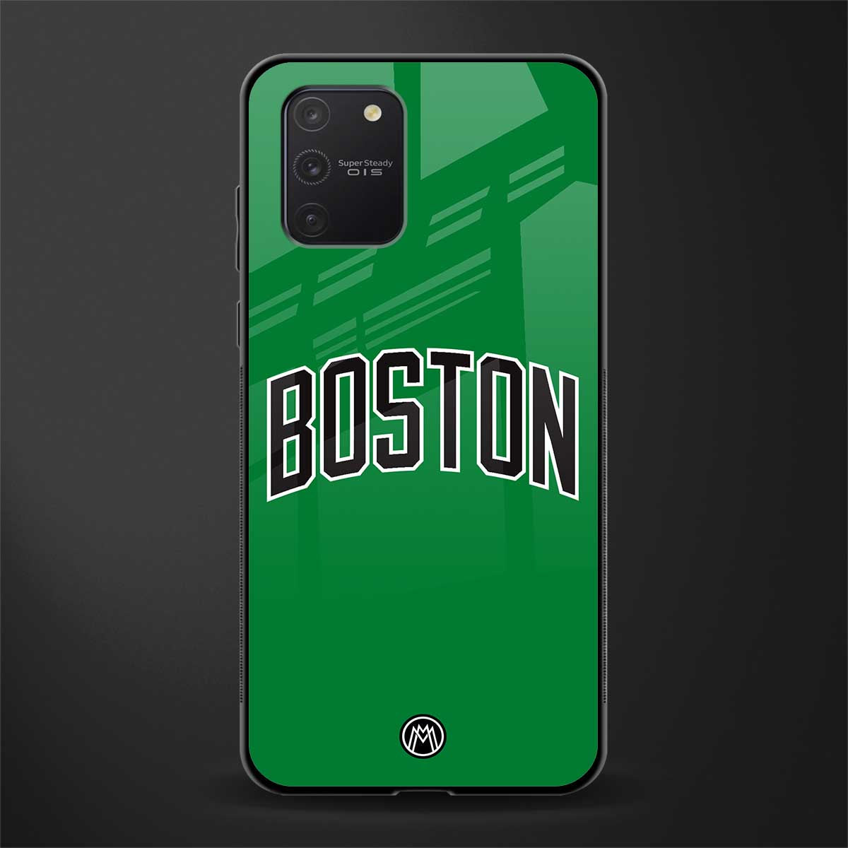 boston club glass case for samsung galaxy a91 image