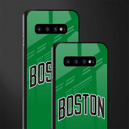 boston club glass case for samsung galaxy s10 plus image-2