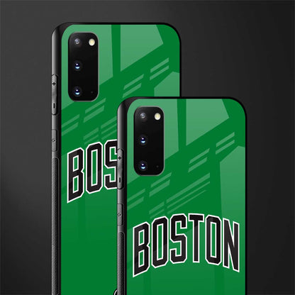 boston club glass case for samsung galaxy s20 image-2
