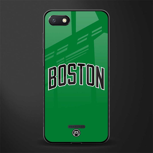 boston club glass case for redmi 6a image