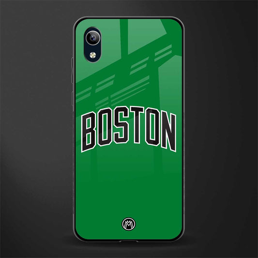 boston club glass case for vivo y1s without fingerprint image