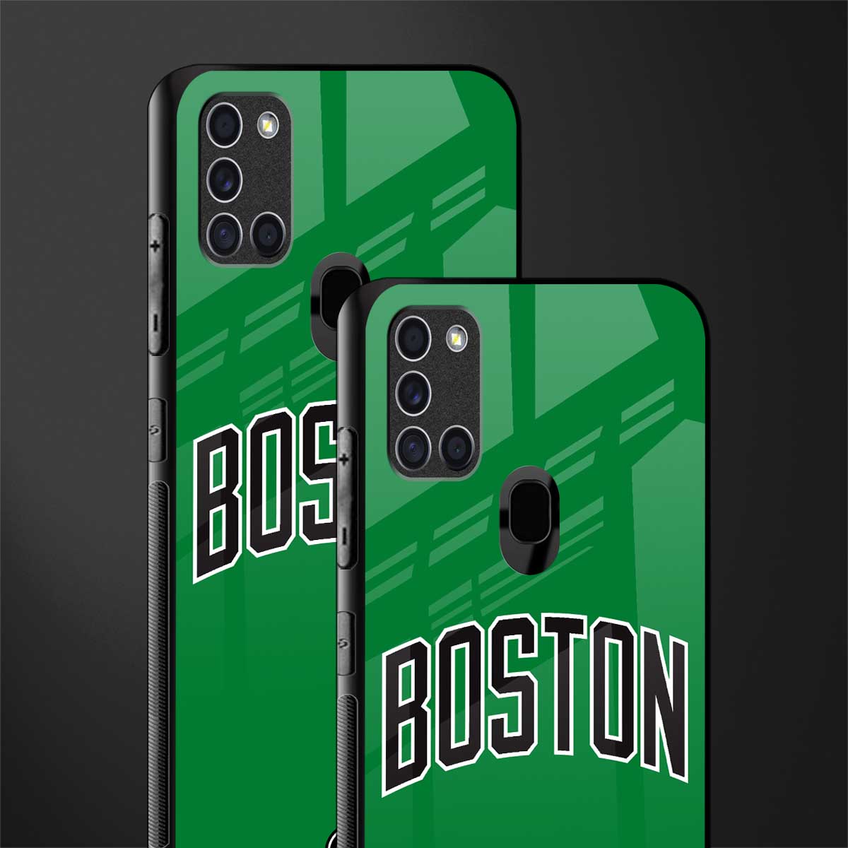 boston club glass case for samsung galaxy a21s image-2