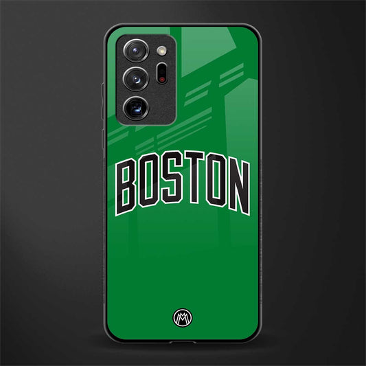 boston club glass case for samsung galaxy note 20 ultra 5g image