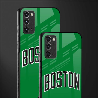 boston club glass case for samsung galaxy note 20 image-2