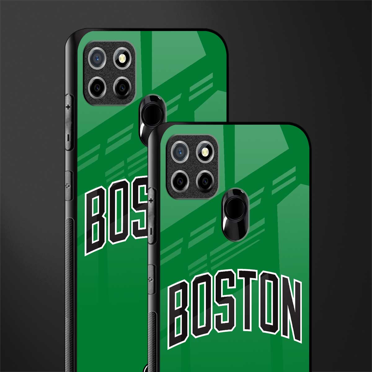 boston club glass case for realme narzo 30a image-2