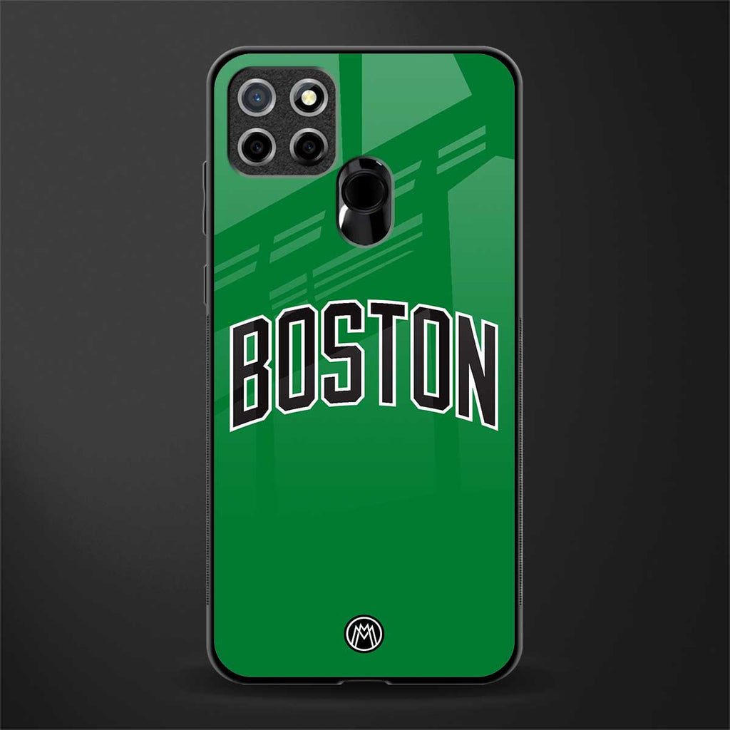 boston club glass case for realme narzo 30a image