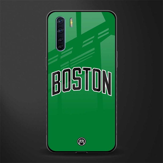 boston club glass case for oppo f15 image