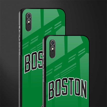 boston club glass case for redmi 9i image-2