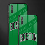 boston club glass case for redmi 9a image-2