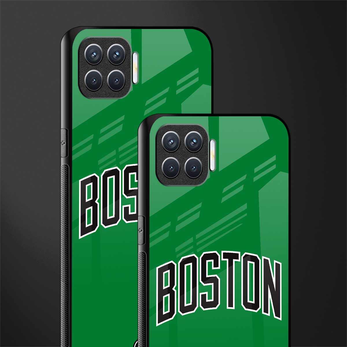 boston club glass case for oppo f17 image-2
