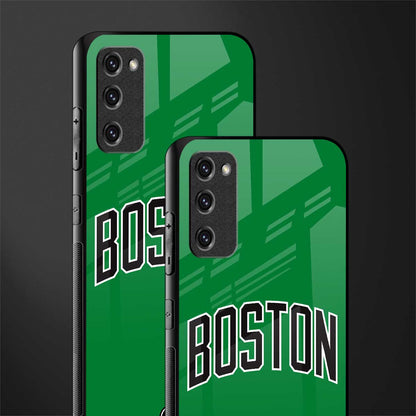 boston club glass case for samsung galaxy s20 fe image-2