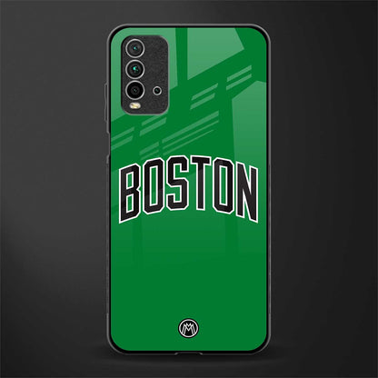 boston club glass case for redmi 9 power image