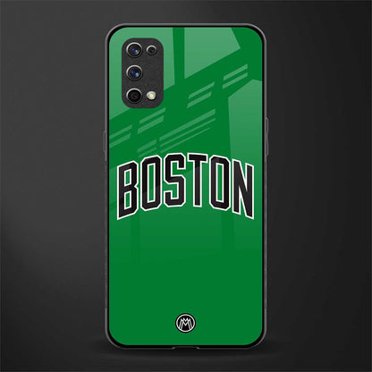 boston club glass case for realme x7 pro image