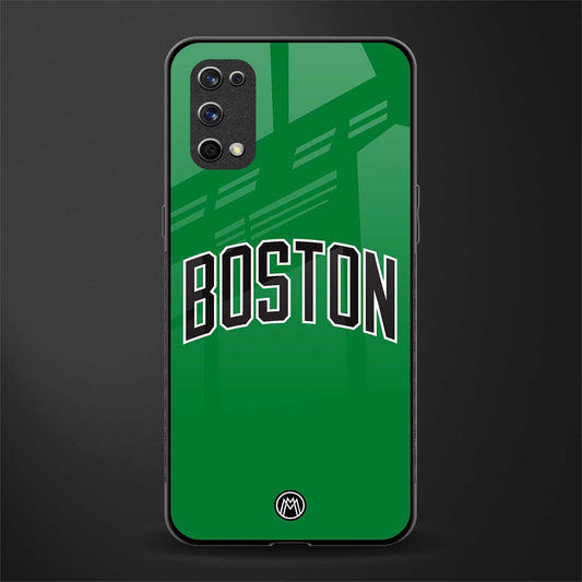 boston club glass case for realme x7 pro image