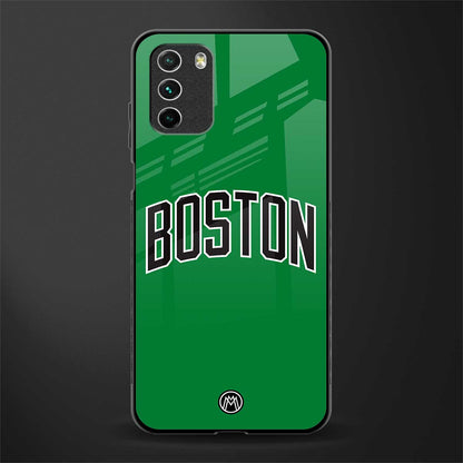 boston club glass case for poco m3 image