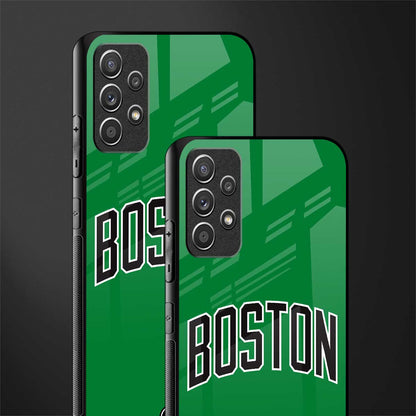 boston club glass case for samsung galaxy a72 image-2