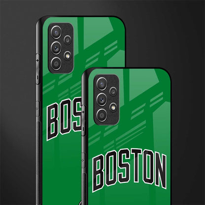 boston club glass case for samsung galaxy a32 4g image-2