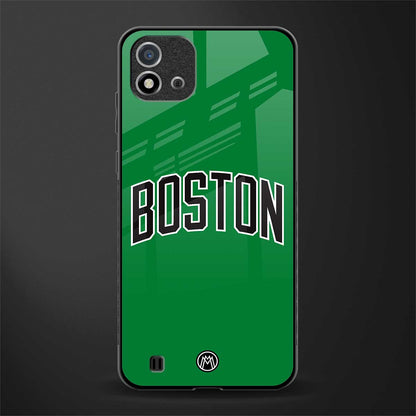 boston club glass case for realme c20 image