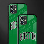 boston club glass case for iphone 11 image-2