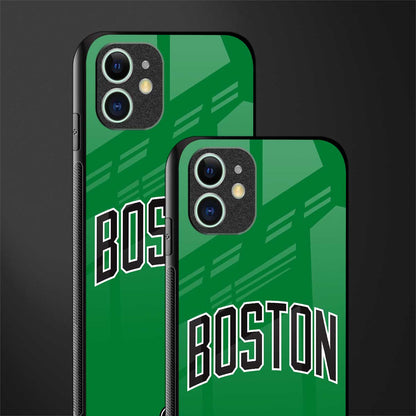 boston club glass case for iphone 11 image-2
