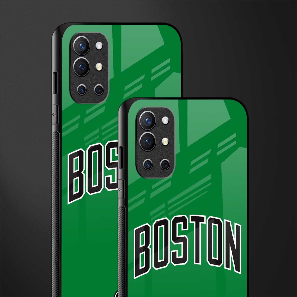 boston club glass case for oneplus 9r image-2