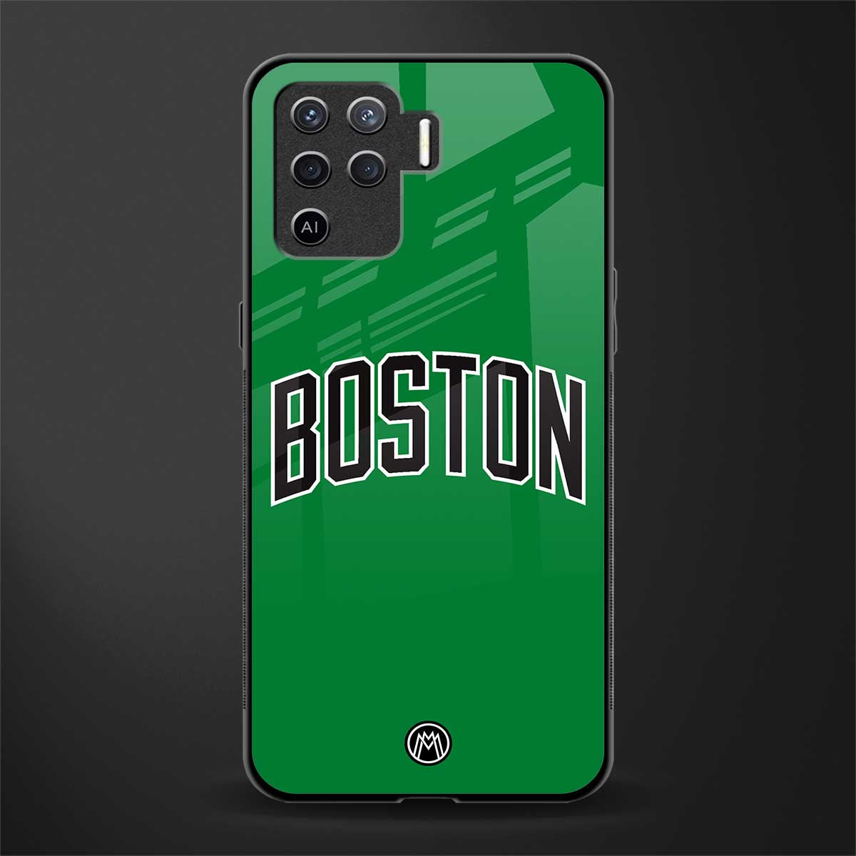 boston club glass case for oppo f19 pro image