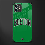 boston club glass case for iphone 12 image