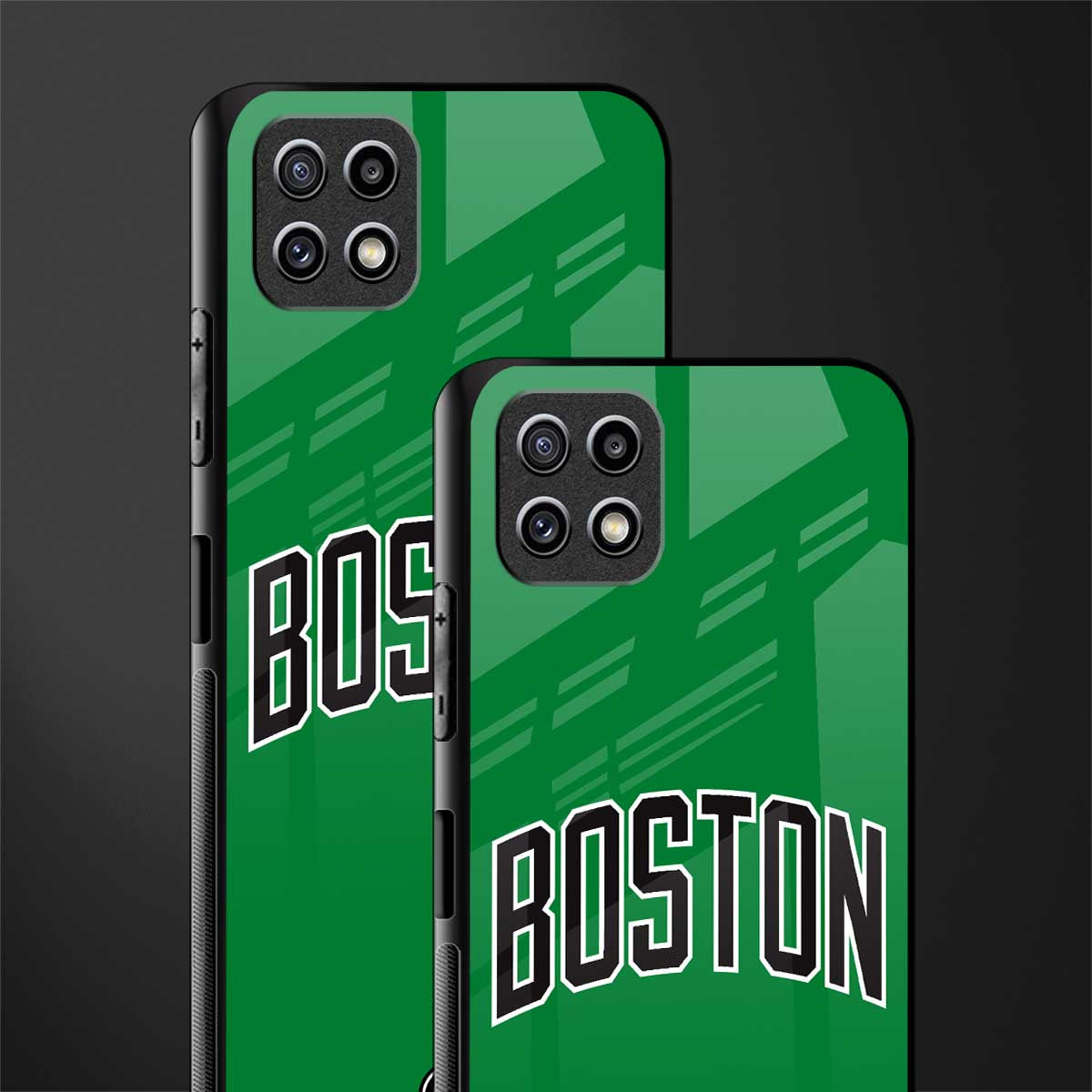 boston club glass case for samsung galaxy a22 5g image-2