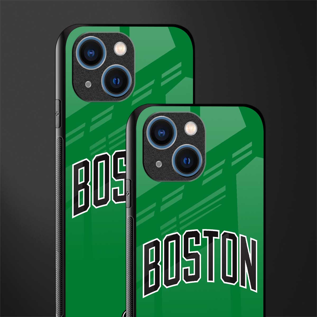 boston club glass case for iphone 13 mini image-2
