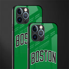 boston club glass case for iphone 12 pro image-2