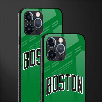 boston club glass case for iphone 12 pro image-2