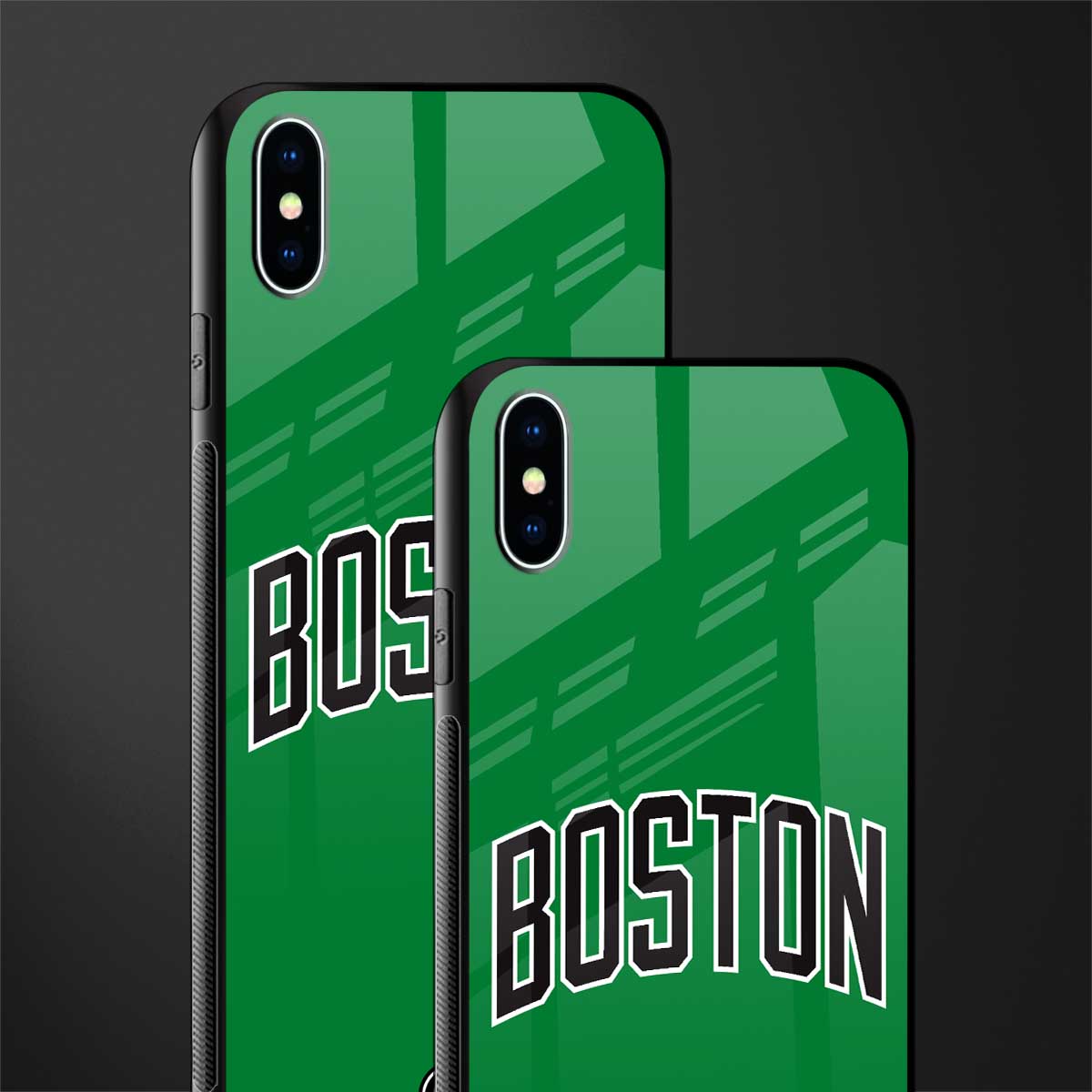 boston club glass case for iphone xs max image-2