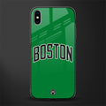 boston club glass case for iphone xs max image