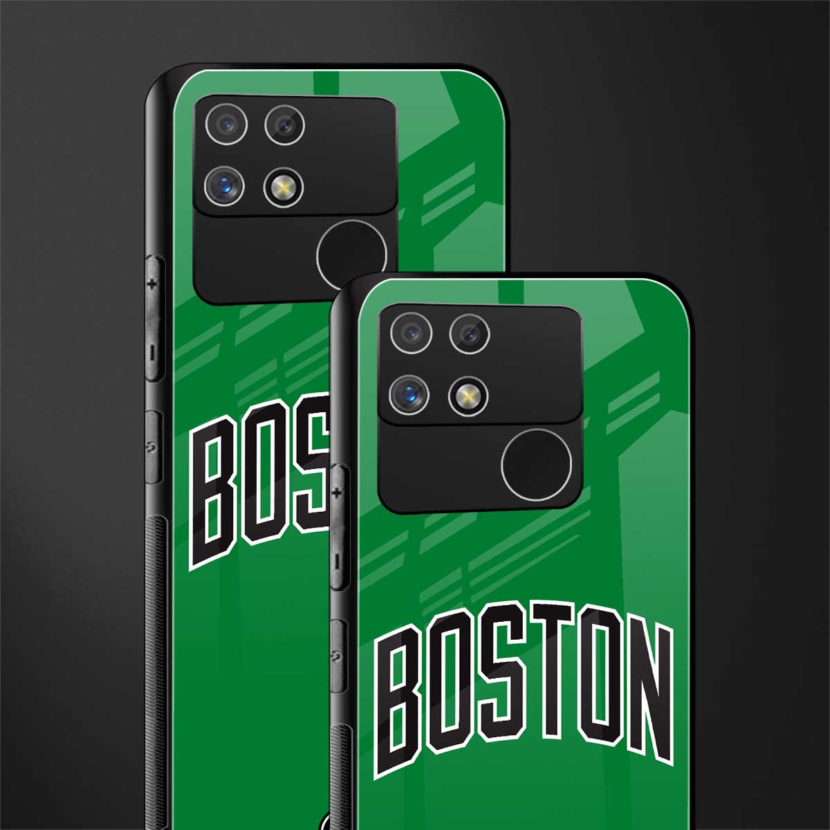 boston club back phone cover | glass case for realme narzo 50a