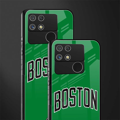 boston club back phone cover | glass case for realme narzo 50a