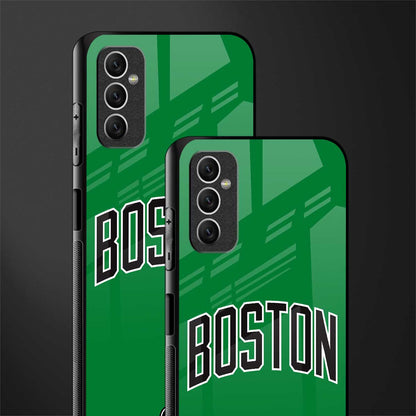 boston club glass case for samsung galaxy m52 5g image-2