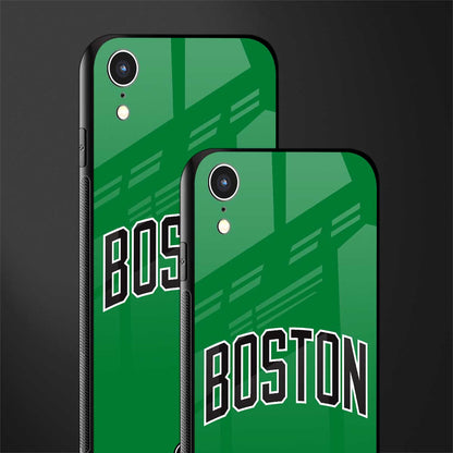boston club glass case for iphone xr image-2