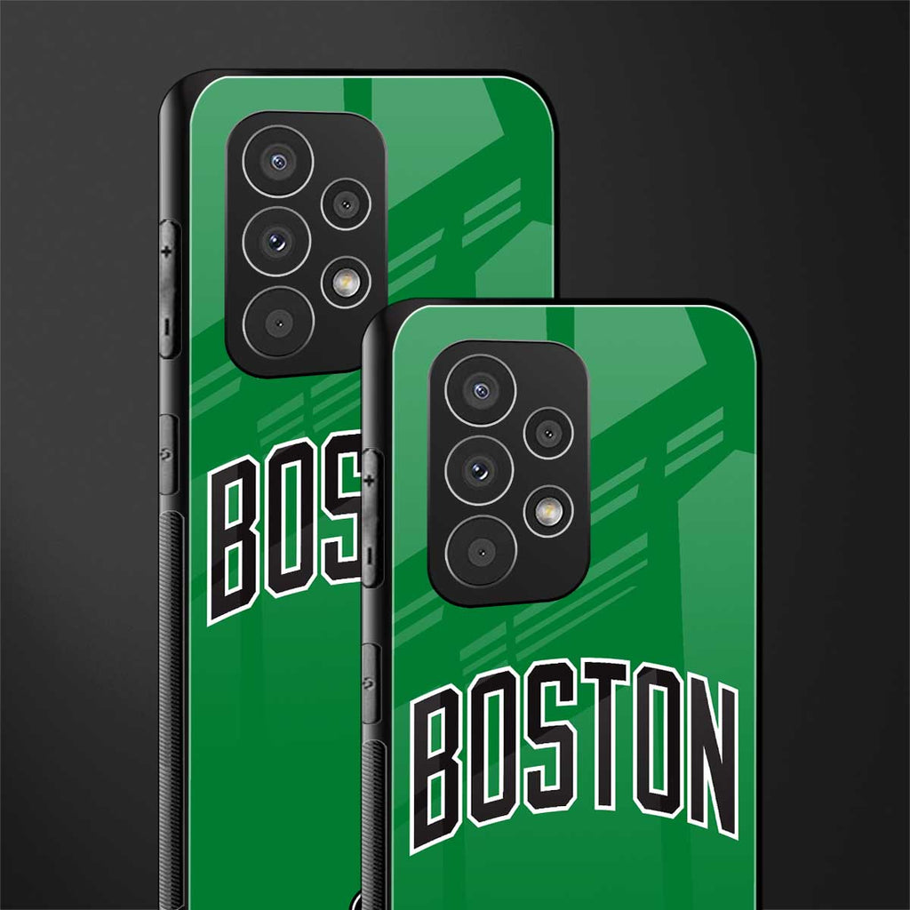 boston club back phone cover | glass case for samsung galaxy a53 5g