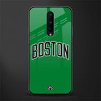 boston club glass case for oneplus 8 image