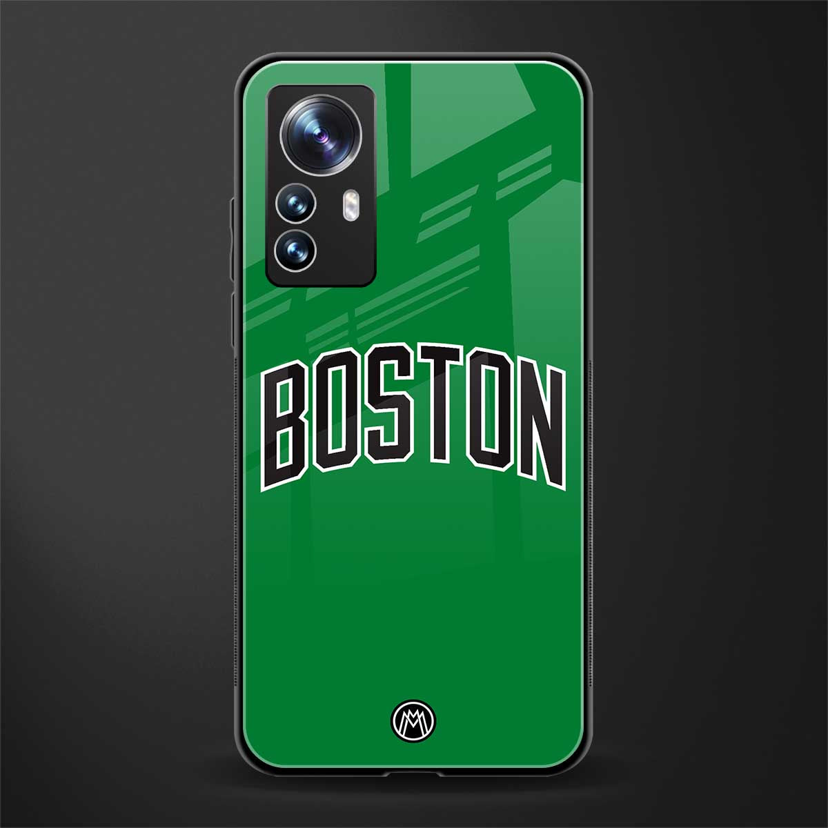 boston club back phone cover | glass case for xiaomi 12 pro