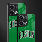 boston club back phone cover | glass case for oppo reno 8 pro