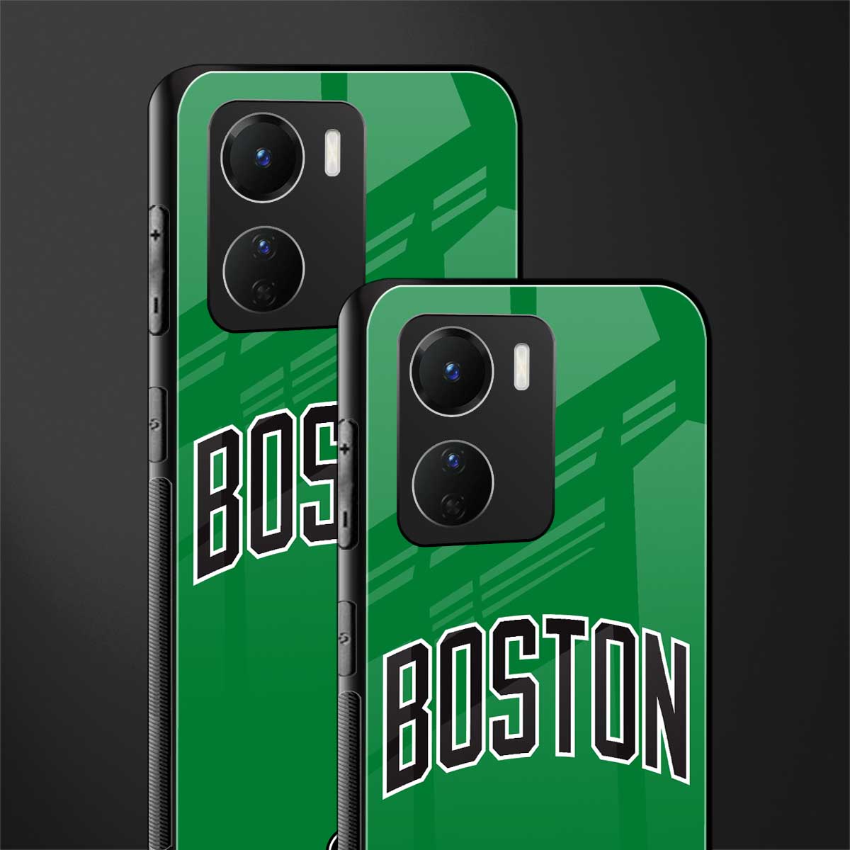 boston club back phone cover | glass case for vivo y16