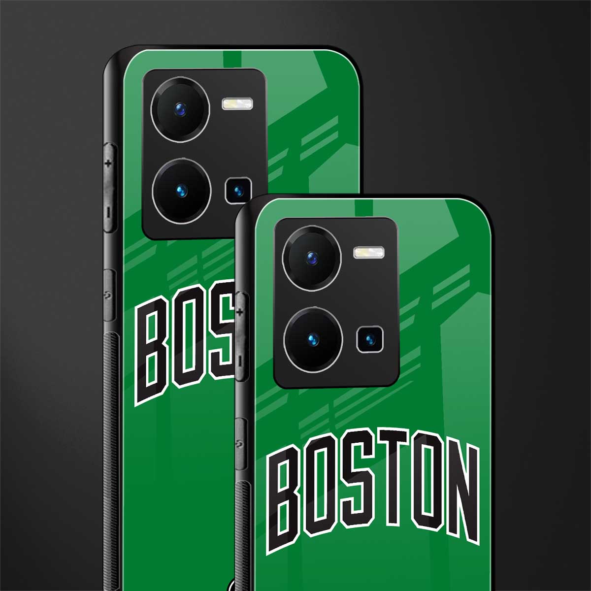 boston club back phone cover | glass case for vivo y35 4g