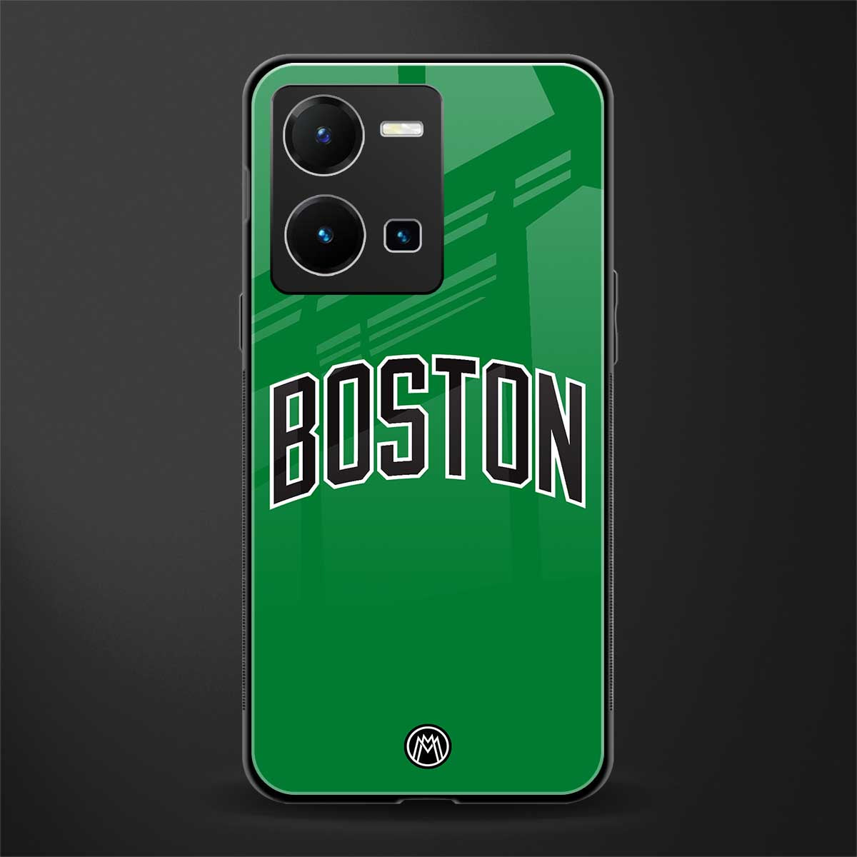 boston club back phone cover | glass case for vivo y35 4g