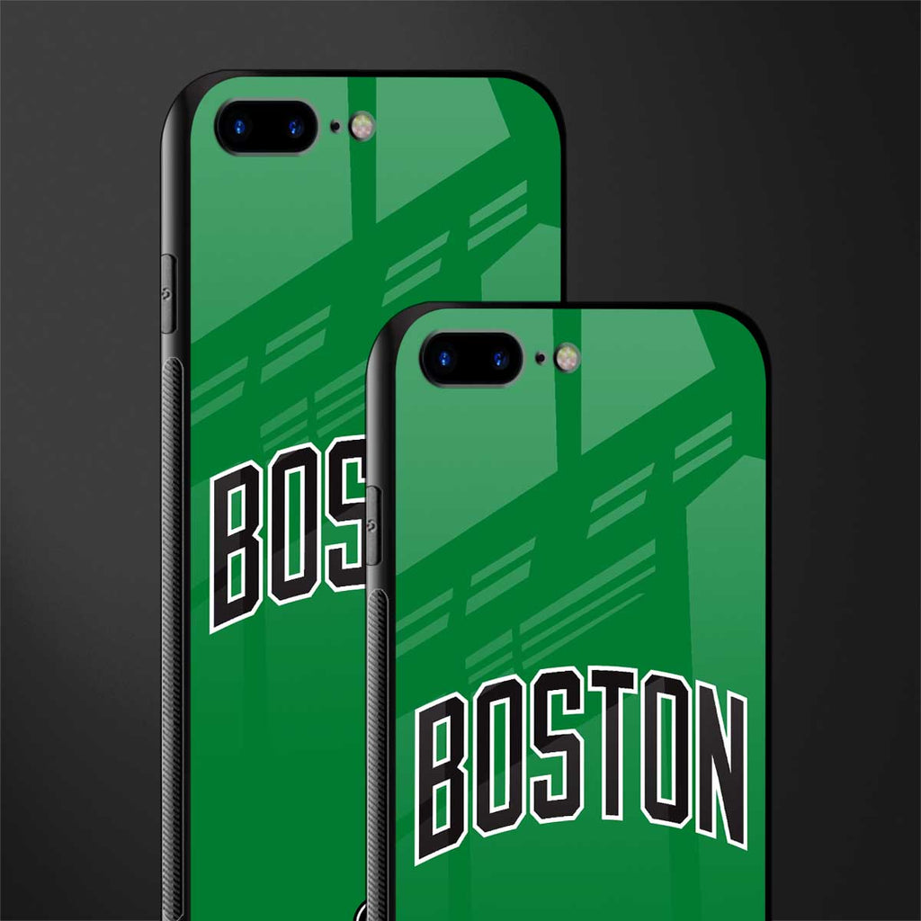 boston club glass case for iphone 8 plus image-2