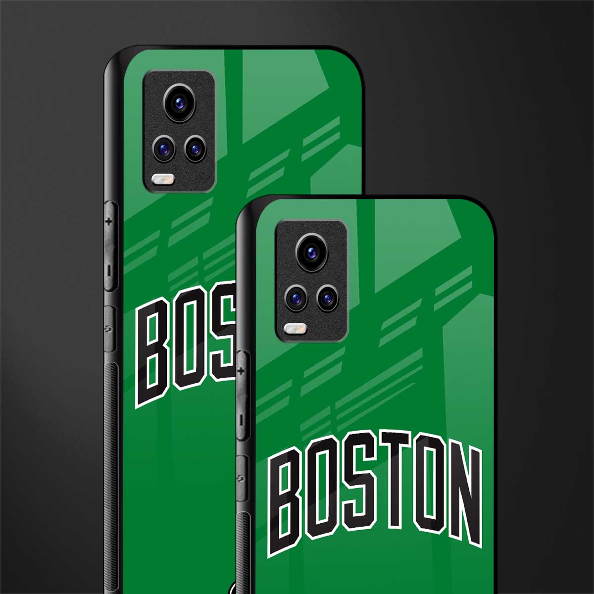 boston club back phone cover | glass case for vivo v21e 4g