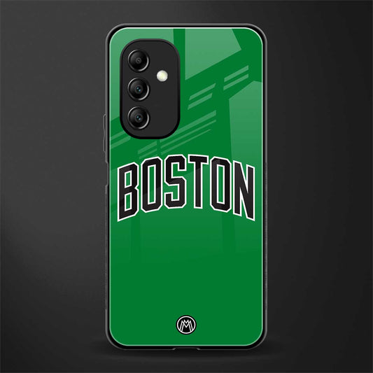 boston club back phone cover | glass case for samsung galaxy a14 5g