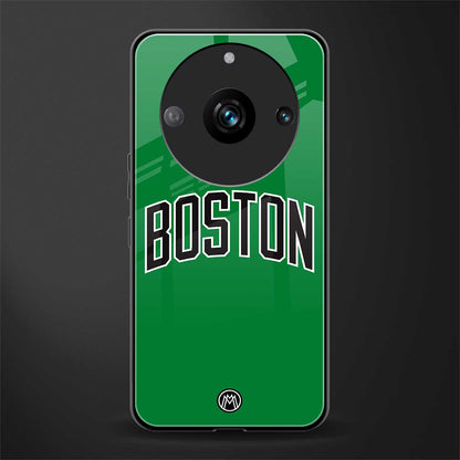 boston club back phone cover | glass case for realme 11 pro 5g